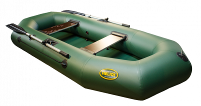 Лодка Гелиос 26 (зеленый) для охоты